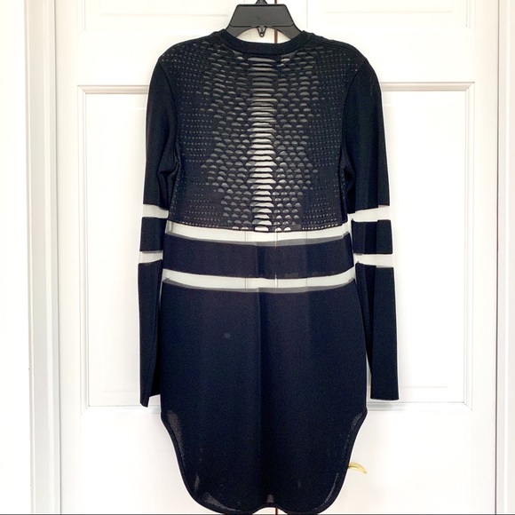 Alexander a Wang x H&M Black Sheer Blouse - Picture 7 of 8